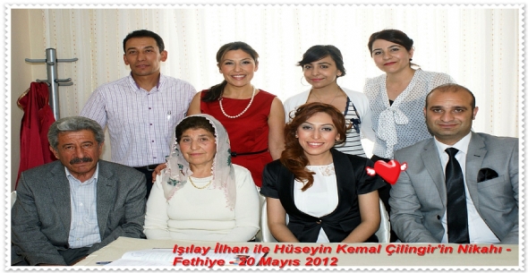 Ilay LHAN ile Hseyin Kemal CHANGR'in Nikah  Malatya / Fethiye