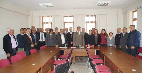 Yazhan Belediye Bakan Nevzat ZTRK'n Personeller ile Tanma Toplants...