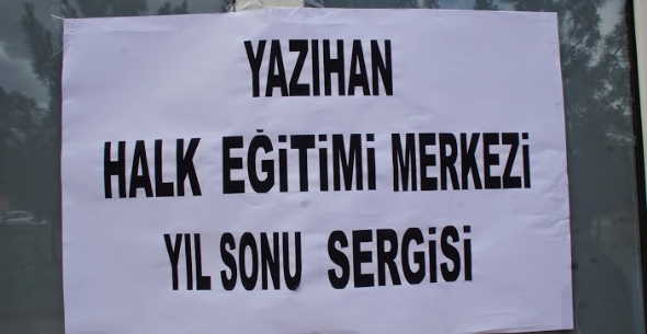 Yazhan Halk Eitim Merkezi  Sergisi -2014-06-03