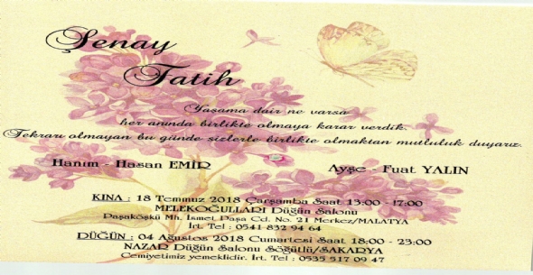 enay EMR le Fatih YALIN Evleniyorlar