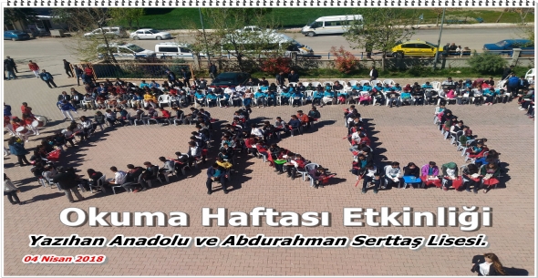 Okuma Haftas Etkinlii Yazhan Anadolu Lisesi...