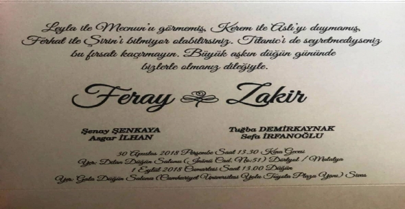 Feray ile Zakir Evleniyorlar...