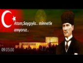 Atatürk'ü Saygı ve Özlemle Anıyoruz
